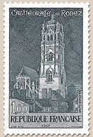 Monuments Et Sites. Cathédrale De Rodez 1f. Gris-bleu Y1504 - Neufs