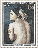 Oeuvres D'art. La Baigneuse, De Dominique Ingres (1780-1867) 1f. Polychrome Y1530 - Unused Stamps