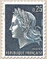 Type Marianne De Cheffer (I) 25c. Bleu Y1535 - Unused Stamps