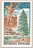 Jumelage De La Forêt De Rambouillet Et De La Forêt Noire. 25c. Bleu-vert, Vert Et Brun Y1561 - Nuovi