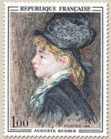 Oeuvres D'art. Modèle, D'Auguste Renoir (1841-1919) 1f. Polychrome Y1570 - Unused Stamps