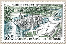 Série Touristique. Château De Chantilly (Oise) 85c. Gris-bleu, Vert Foncé Et Bleu Y1584 - Nuovi