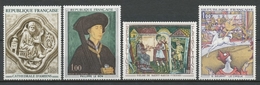 Série Oeuvres D'art. 4 Valeurs Y1588AS - Unused Stamps