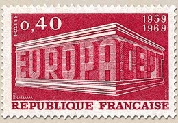 Europa. 10e Anniversaire De La Conférence Européenne Des Postes Et Télécommunications. 40c. Rouge Carminé Y1598 - Unused Stamps