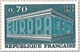 Europa. 10e Anniversaire De La Conférence Européenne Des Postes Et Télécommunications. 70c. Bleu-vert Y1599 - Unused Stamps