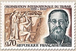 Cinquantenaire De L'Organisation Internationale Du Travail. Albert Thomas (1878-1932) 70c. Y1600 - Nuovi