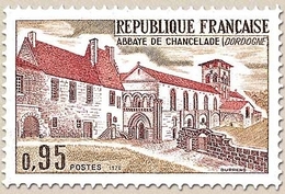 Série Touristique. Abbaye De Chancelade (Dordogne) 95c. Olive, Violet-brun Et Rouge-brun Y1645 - Nuovi