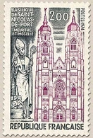 Série Touristique. Basilique De Saint-Nicolas De Port 2f. Gris Et Lilas-rose Y1810 - Ongebruikt