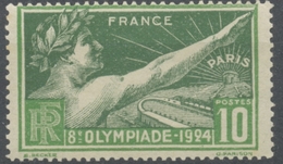 Jeux Olympiques De Paris. 10c. Vert-jaune Et Vert-gris Neuf Luxe ** Y183 - Unused Stamps