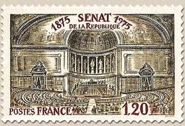 Centenaire Du Sénat De La République. 1f.20 Gris-olive Et Carmin Y1843 - Neufs