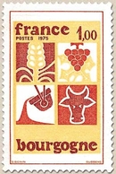 Régions. Bourgogne. 1f. Brun, Rouge Et Jaune Y1848 - Neufs