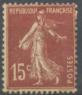 Type Semeuse Fond Plein, Inscriptions Grasses. 15c. Brun-lilas (I) Neuf Luxe ** Y189 - Unused Stamps