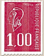 Type Marianne De Béquet. Provenant De Roulettes, Non Dentelés Verticalement. 1f. Rouge Y1895 - Unused Stamps