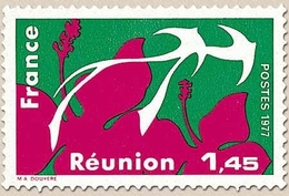 Régions. Réunion. 1f.45 Vert Et Rose Carminé Y1914 - Nuevos