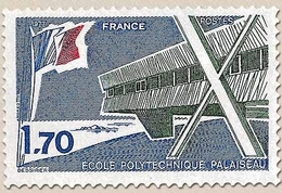 École Polytechnique De Palaiseau. 1f.70 Vert-noir, Outremer Et Rouge Y1936 - Unused Stamps