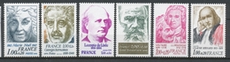 Série Personnages Célèbres. 6 Valeurs Y1990AS - Unused Stamps