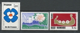 Série Régions. 3 Valeurs Y1993S - Nuevos