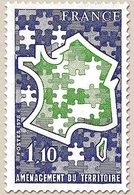 15e Anniversaire De La Délégation à L'aménagement Du Territoire Et à L'action Régionale (DATAR) 1f.10 Y1995 - Unused Stamps