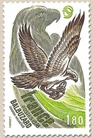 Série Nature. Balbuzard 1f.80 Vert-jaune, Olive Et Brun Y2018 - Unused Stamps