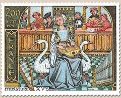 Miniature Du XVe Siècle Sur La Musique. 2f. Polychrome Y2033 - Unused Stamps