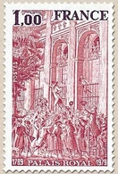 Palais Royal. 1f. Grenat Et Carmin Y2049 - Unused Stamps