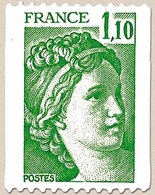 Type Sabine. 1f.10 Vert Y2062 - Unused Stamps