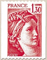 Type Sabine. 1f.30 Rouge Y2063 - Unused Stamps