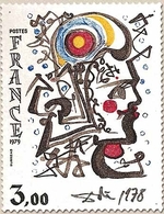 Série Création Philatélique. Tableaux. Œuvre Originale De Salvador Dali. 3f. Y2067 - Unused Stamps