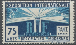 Exposition Internationale Des Arts Décoratifs, à Paris. 75c. Bleu Foncé Et Bleu (210) Neuf Luxe ** Y215 - Nuovi