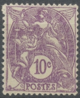 Type Blanc. 10c. Violet (II) Neuf Luxe ** Y233 - Neufs