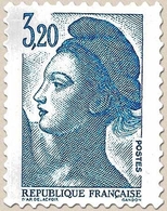 Type Liberté De Delacroix. 3f.20 Bleu Y2377 - Unused Stamps