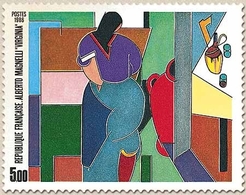 Série Artistique. Virginia, D'Alberto Magnelli. 5f. Multicolore Y2414 - Ongebruikt