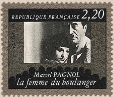 Cinquantenaire De La Cinémathèque Française. Marcel Pagnol - La Femme Du Boulanger  2f.20 Noir Et Gris Y2437 - Neufs
