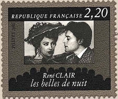 Cinquantenaire De La Cinémathèque Française. René Clair - Les Belles De Nuit  2f.20 Noir Et Gris Y2439 - Ongebruikt