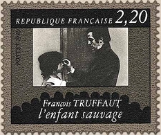 Cinquantenaire De La Cinémathèque Française. François Truffaut - L'enfant Sauvage   2f.20 Noir Et Gris Y2442 - Ungebraucht