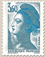 Type Liberté De Delacroix. 3f.60 Bleu Y2485 - Neufs