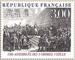 Bicentenaire De La Révolution. Philexfrance'89. Exposition Philatélique à Paris. Tableaux D'Alexandre Debelle. Y2537 - Unused Stamps