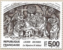 Série Artistique. Le Sépulcre Saint-Mihiel De Ligier-Richier  5f. Brun Foncé Y2553 - Unused Stamps