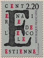 Centenaire De L'École Estienne (École Supérieure Des Arts Et Industries Graphiques) 2f.20 Y2563 - Unused Stamps