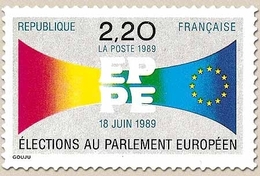 3es élections Au Parlement Européen. Symbole  2f.20 Multicolore Y2572 - Nuevos