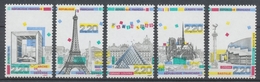 Série Panorama De Paris. Monuments De La Capitale. 5 Valeurs Y2583S - Unused Stamps