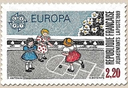 Europa. Jeux D'enfants. La Marelle  2f.20 Multicolore Y2584 - Unused Stamps