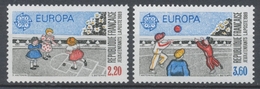 Série Europa. Jeux D'enfants. 2 Valeurs Y2585S - Unused Stamps