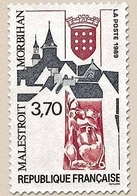 Série Touristique. Malestroit  3f.70 Rouge Et Noir Y2588 - Unused Stamps