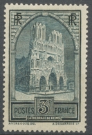 Monuments Et Sites. Cathédrale De Reims. 3f. Ardoise (IV) Neuf Luxe ** Y259c - Nuevos