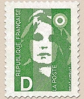 Type Marianne Du Bicentenaire Avec Lettre D. D=(2f.20 Vert) Y2711 - Nuevos