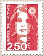 Type Marianne Du Bicentenaire. 2f.50 Rouge Y2715 - Neufs