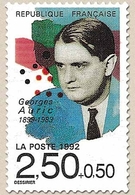 Personnages Célèbres. Musiciens. Georges Auric (1899-1983)  2f.50 + 50c. Multicolore Y2751 - Neufs
