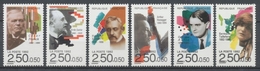 Série Personnages Célèbres. Musiciens. 6 Valeurs Y2752S - Unused Stamps