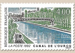 Série Touristique. Le Canal De L'Ourcq. 4f. Vert, Noir Et Bleu Y2764 - Ungebraucht